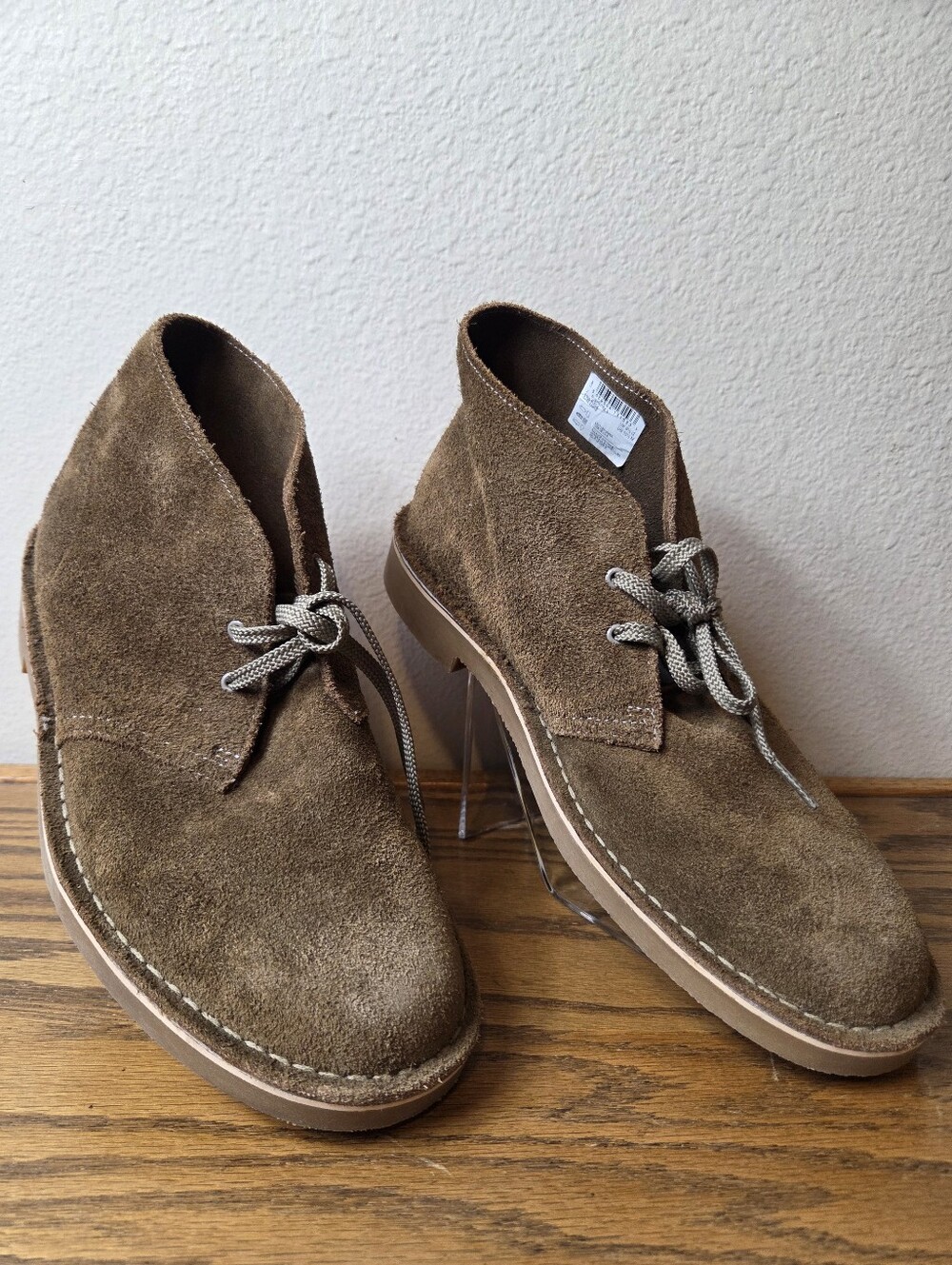 Clarks Men's Bushacre 3 Chukka Boots 10.5 Brown Suede Desert